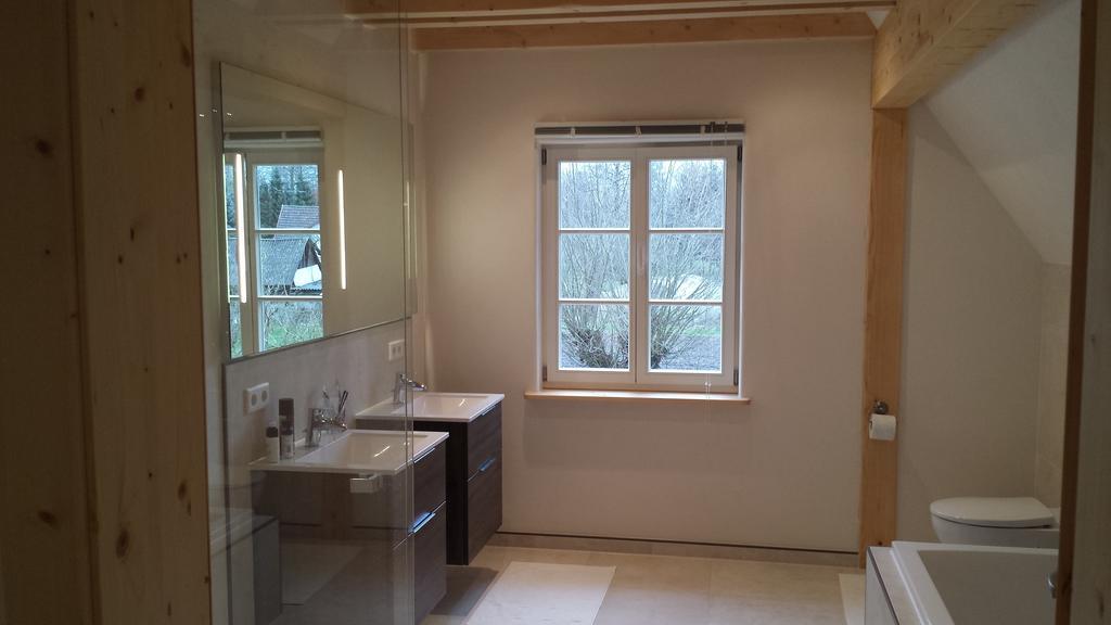 הוילה בורג Exklusives Holzhaus חדר תמונה